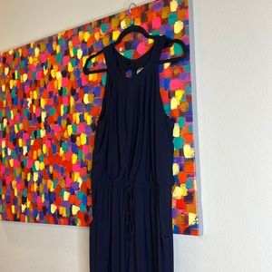 Dark navy blue jumper with pockets